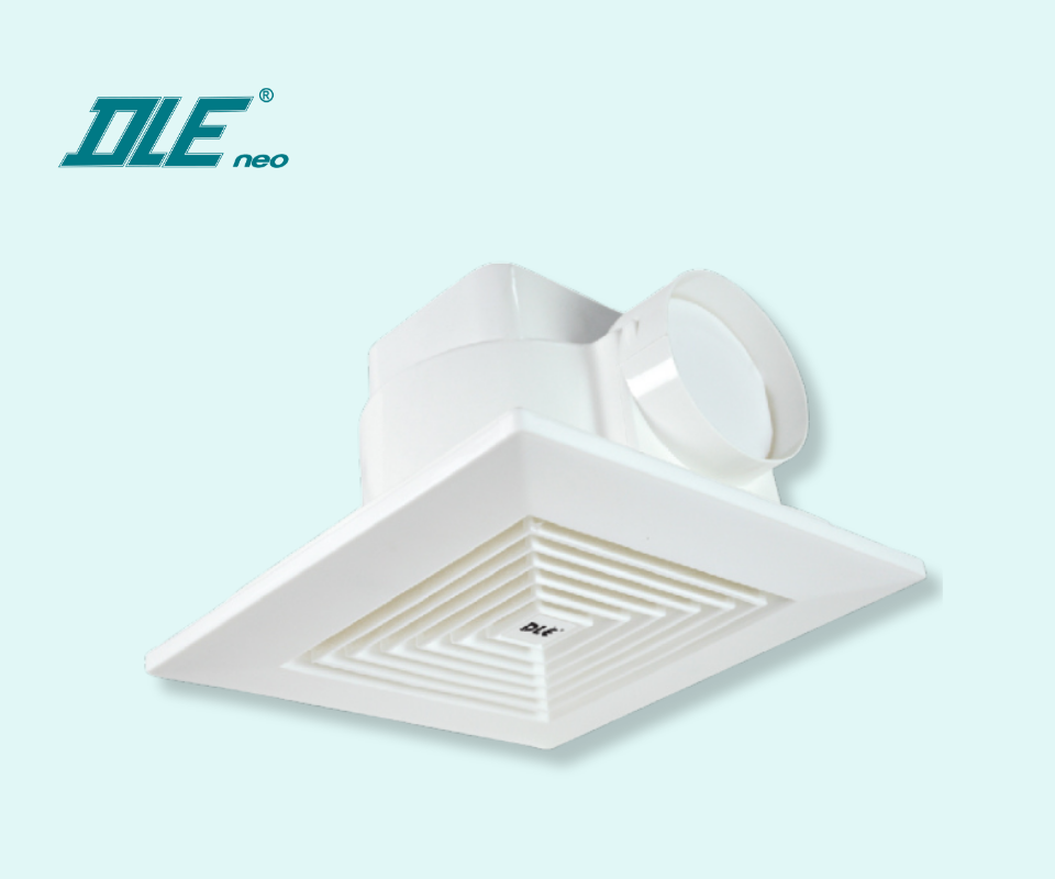 Quạt hút trần ống ngang DLT
